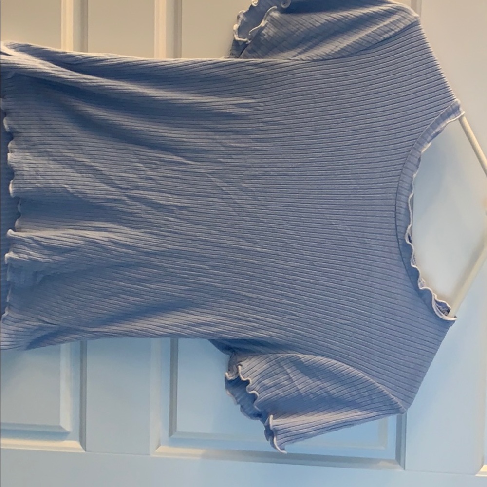 Light Blue Short Sleeved Shirt